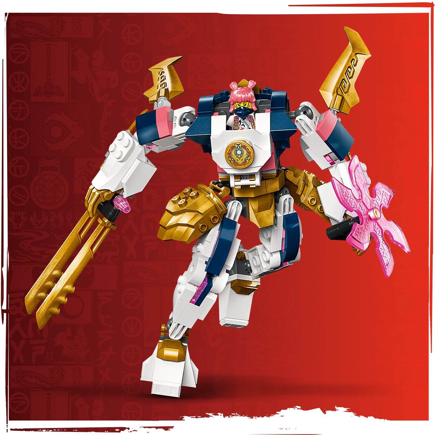 Lego Ninjago 71807 Sora's Elemental Tech Mech Playset for Ages 7 & Up - Glamorous Boutique