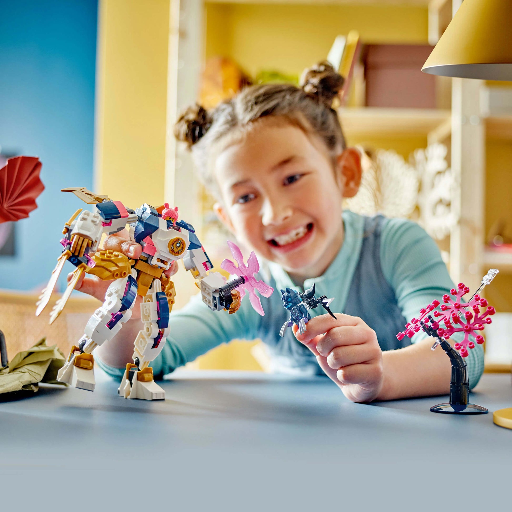 Lego Ninjago 71807 Sora's Elemental Tech Mech Playset for Ages 7 & Up - Glamorous Boutique