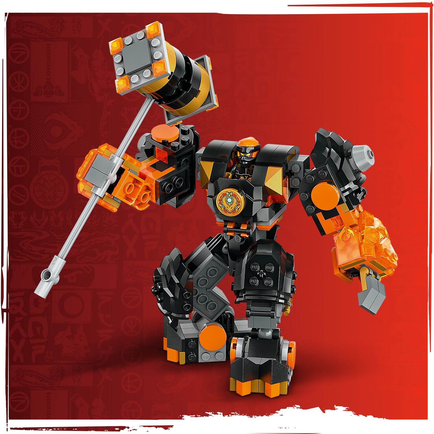 Lego Ninjago 71806 Cole's Elemental Earth Mech Playset for Ages 7 & Up - Glamorous Boutique