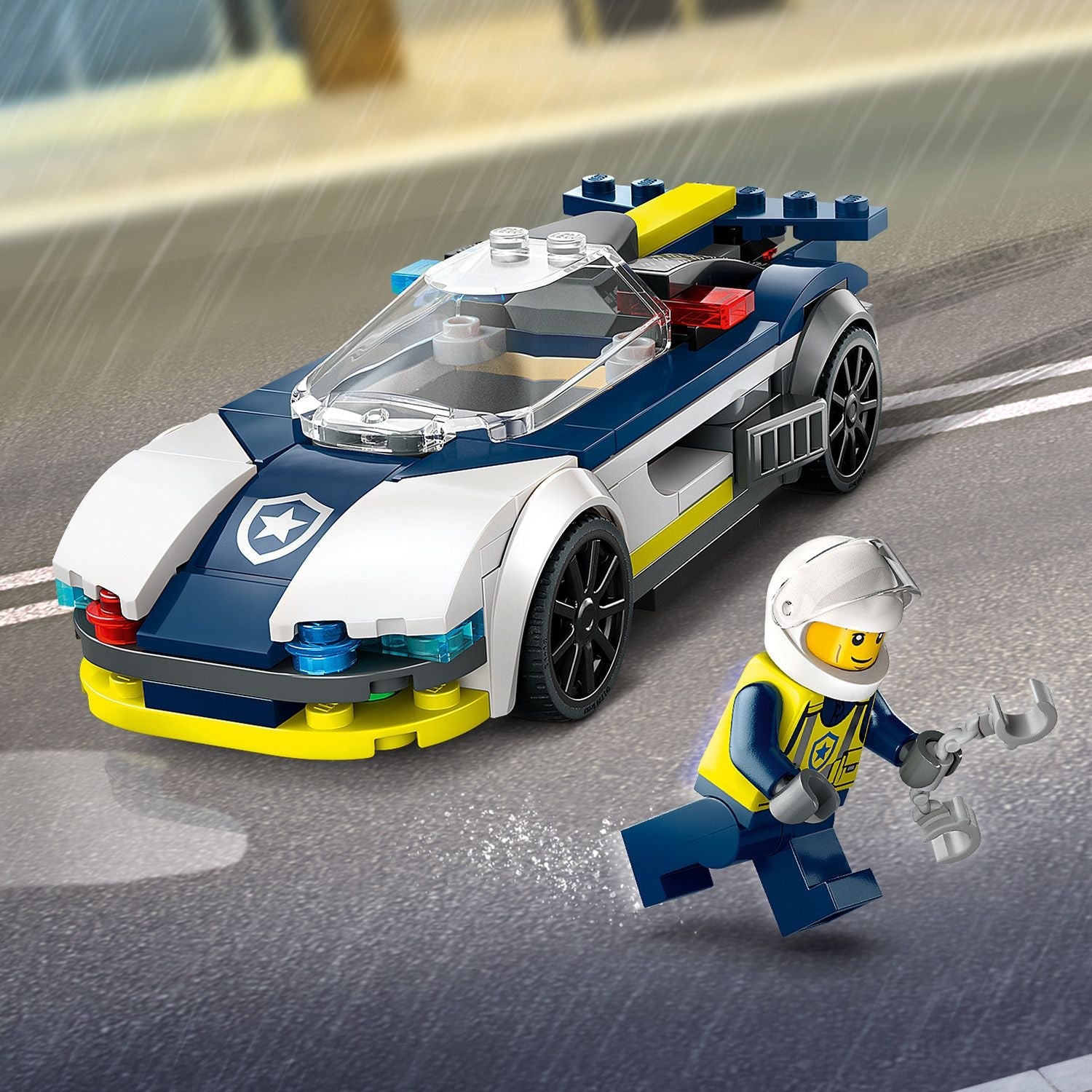 Lego City 60415 Police Car & Muscle Car Chase Playset for Ages 6 & Up - Glamorous Boutique