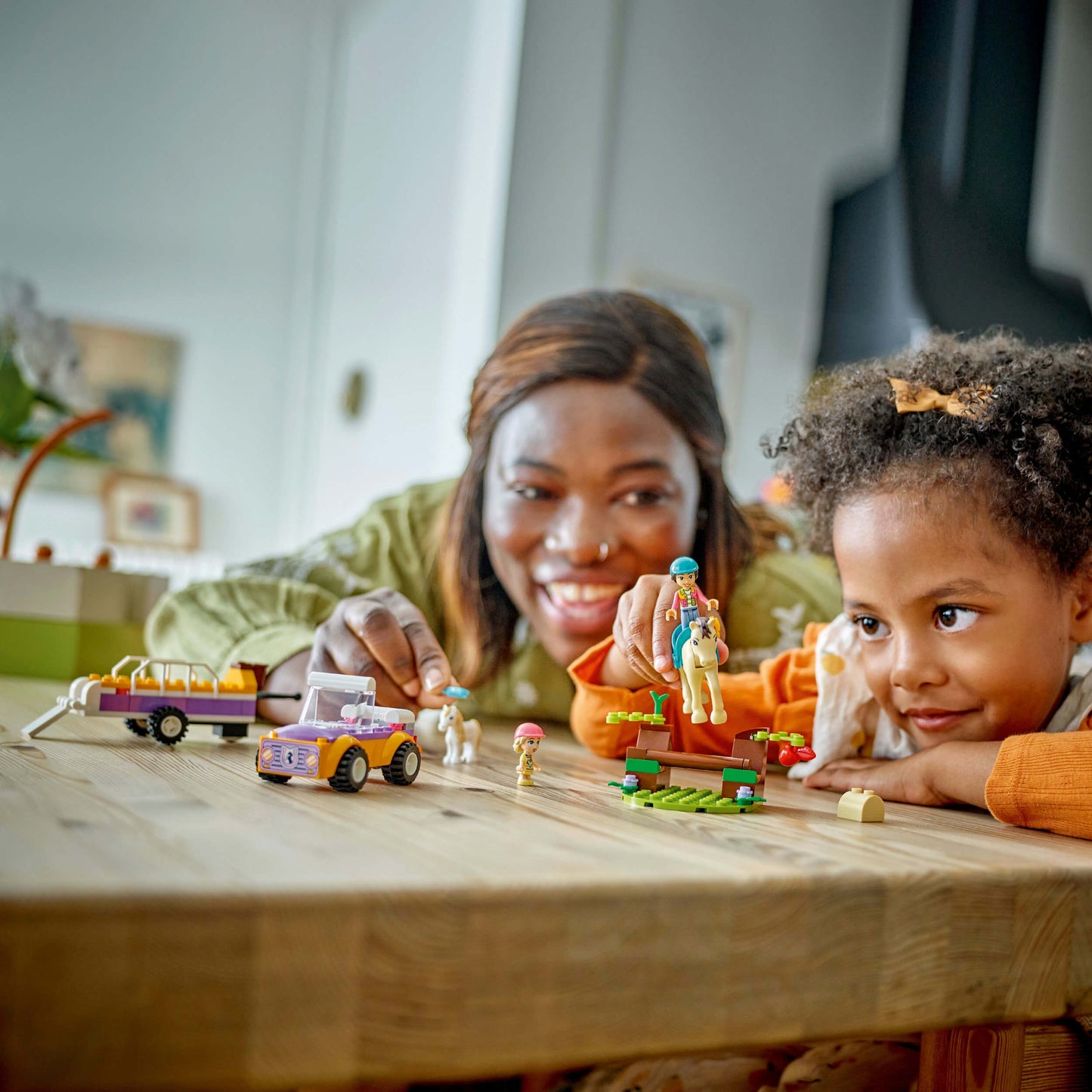 Lego Friends 42634 Horse & Pony Trailer Toy Playset for Ages 4 and Up - Glamorous Boutique