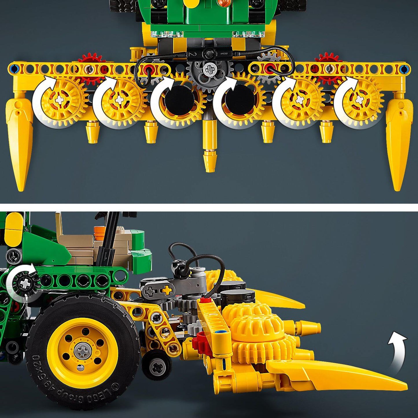 Lego Technic 42168 John Deere 9700 Forage Harvester for Ages 9 and Up - Glamorous Boutique