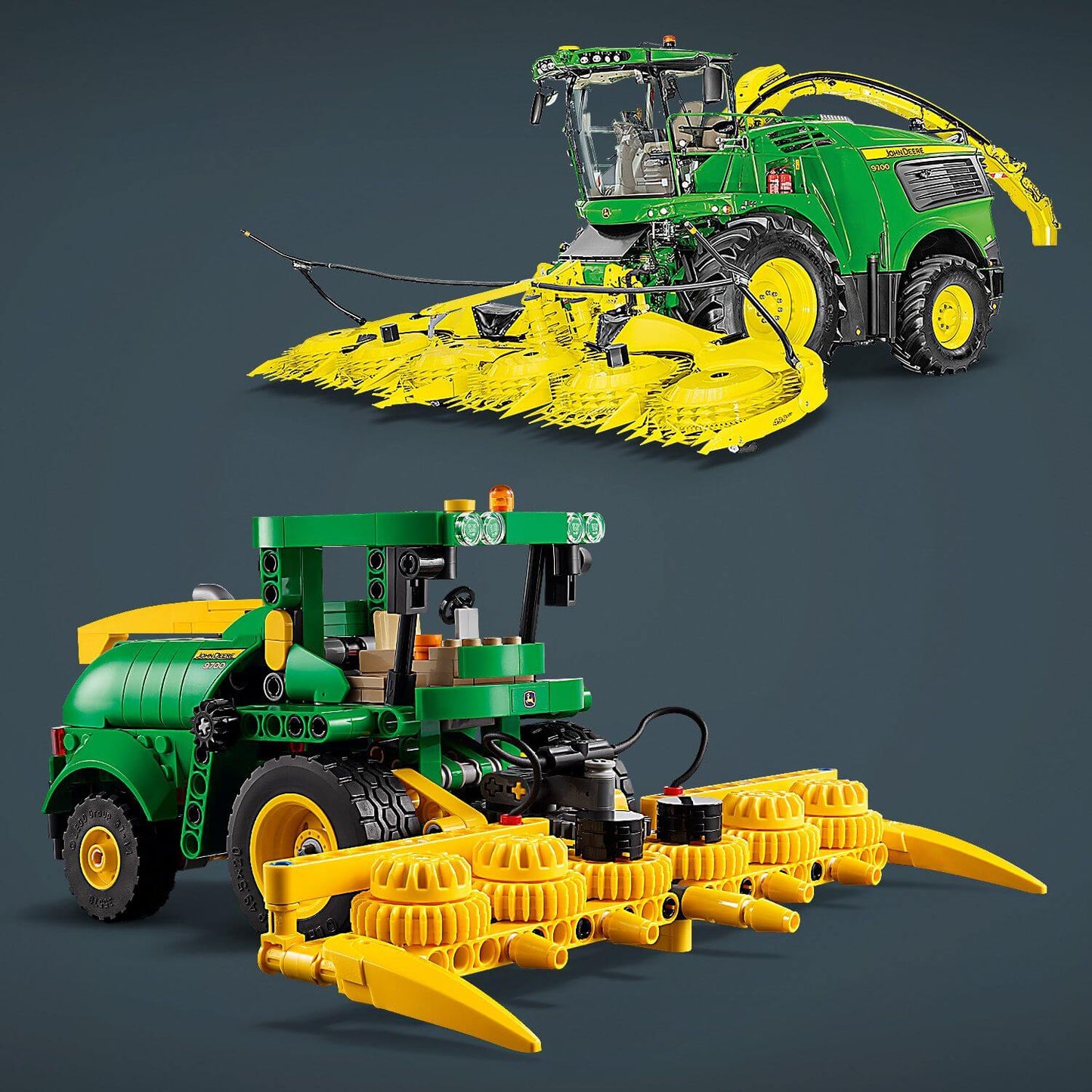 Lego Technic 42168 John Deere 9700 Forage Harvester for Ages 9 and Up - Glamorous Boutique