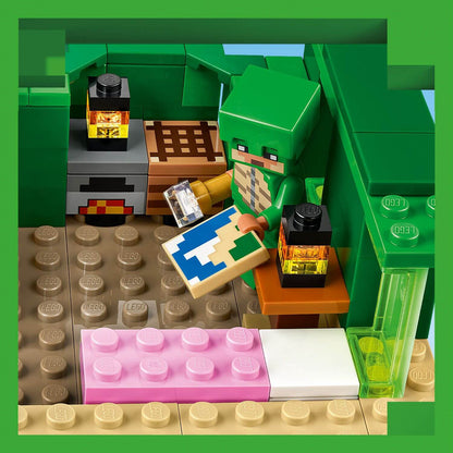 Lego Minecraft 21254 The Turtle Beach House Playset for Ages 8 and Up - Glamorous Boutique