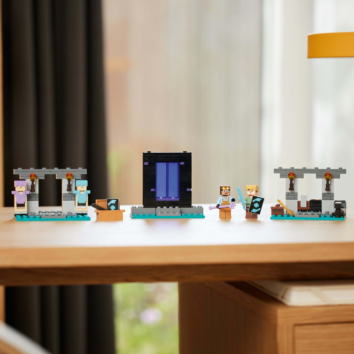 Lego Minecraft 21252 The Armoury Buildable Toy Playset for Ages 8 & Up - Glamorous Boutique