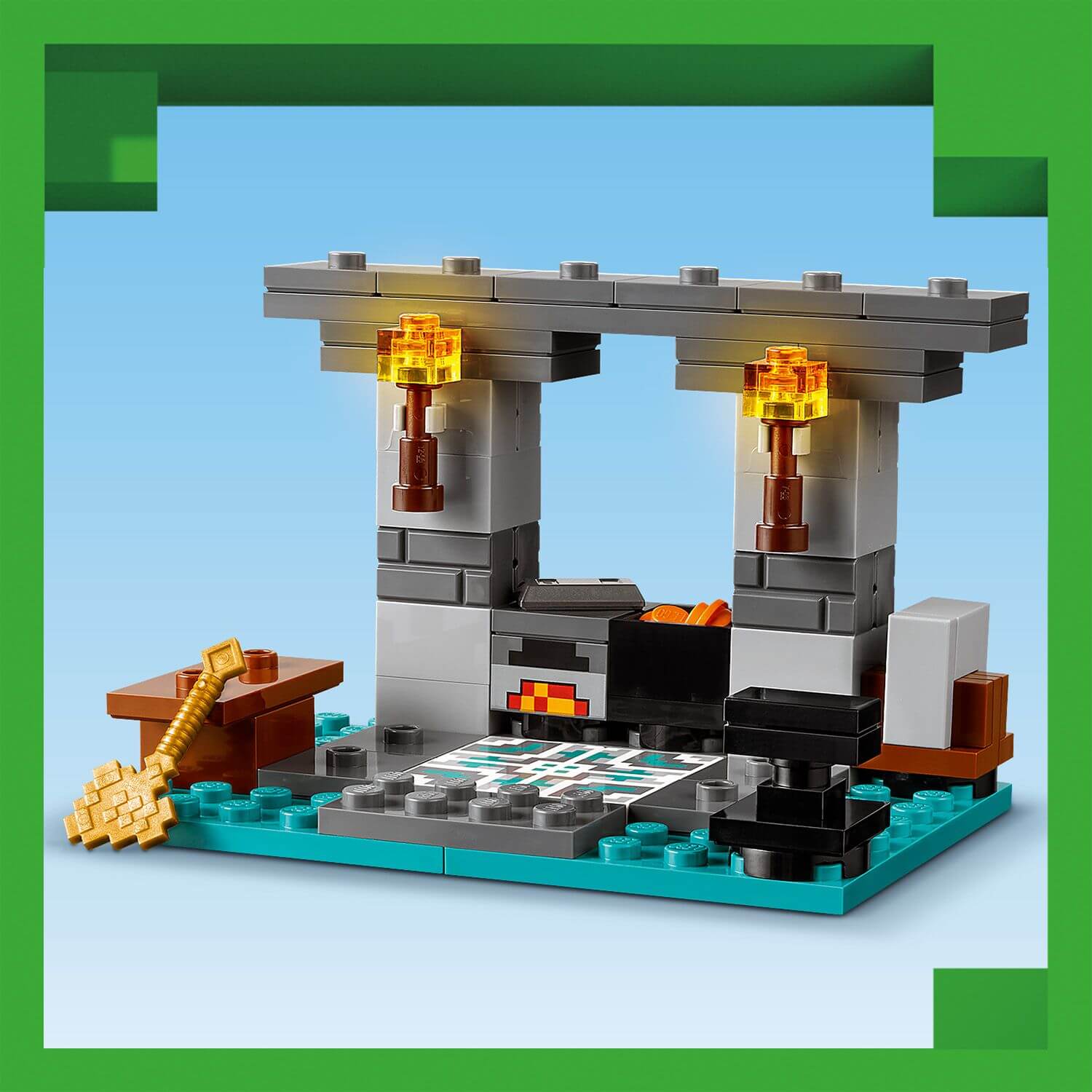 Lego Minecraft 21252 The Armoury Buildable Toy Playset for Ages 8 & Up - Glamorous Boutique