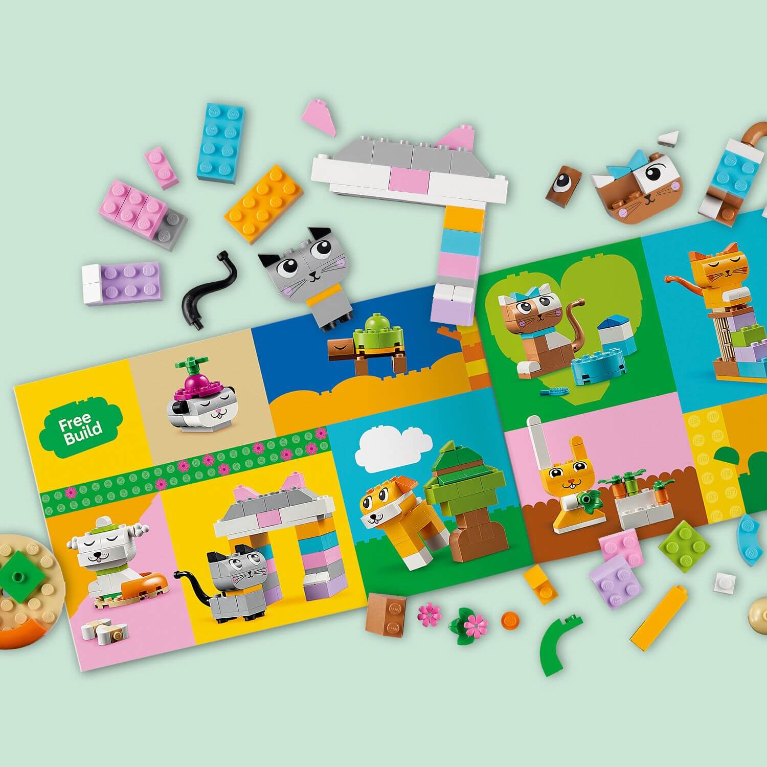 Lego Classic 11034 Creative Pets Building Brick Toy for Ages 5 and Up - Glamorous Boutique