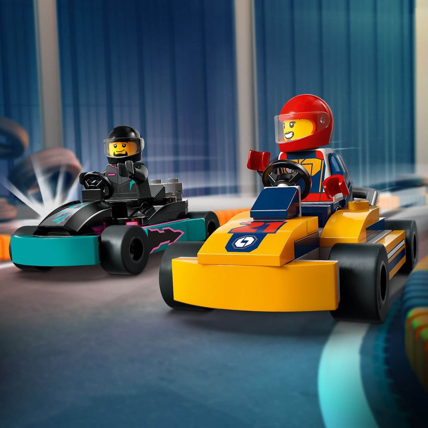 Lego City 60400 Go-Karts and Race Drivers Playset for Ages 5 and Up - Glamorous Boutique