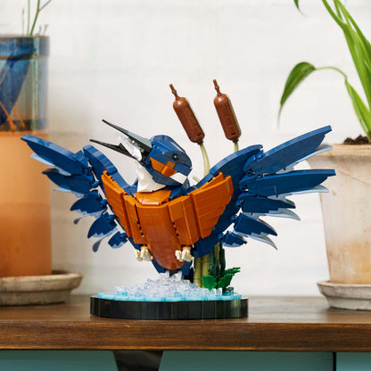 Lego Icons 10331 Kingfisher Bird Model Set for Adults Ages 18 and Up - Glamorous Boutique