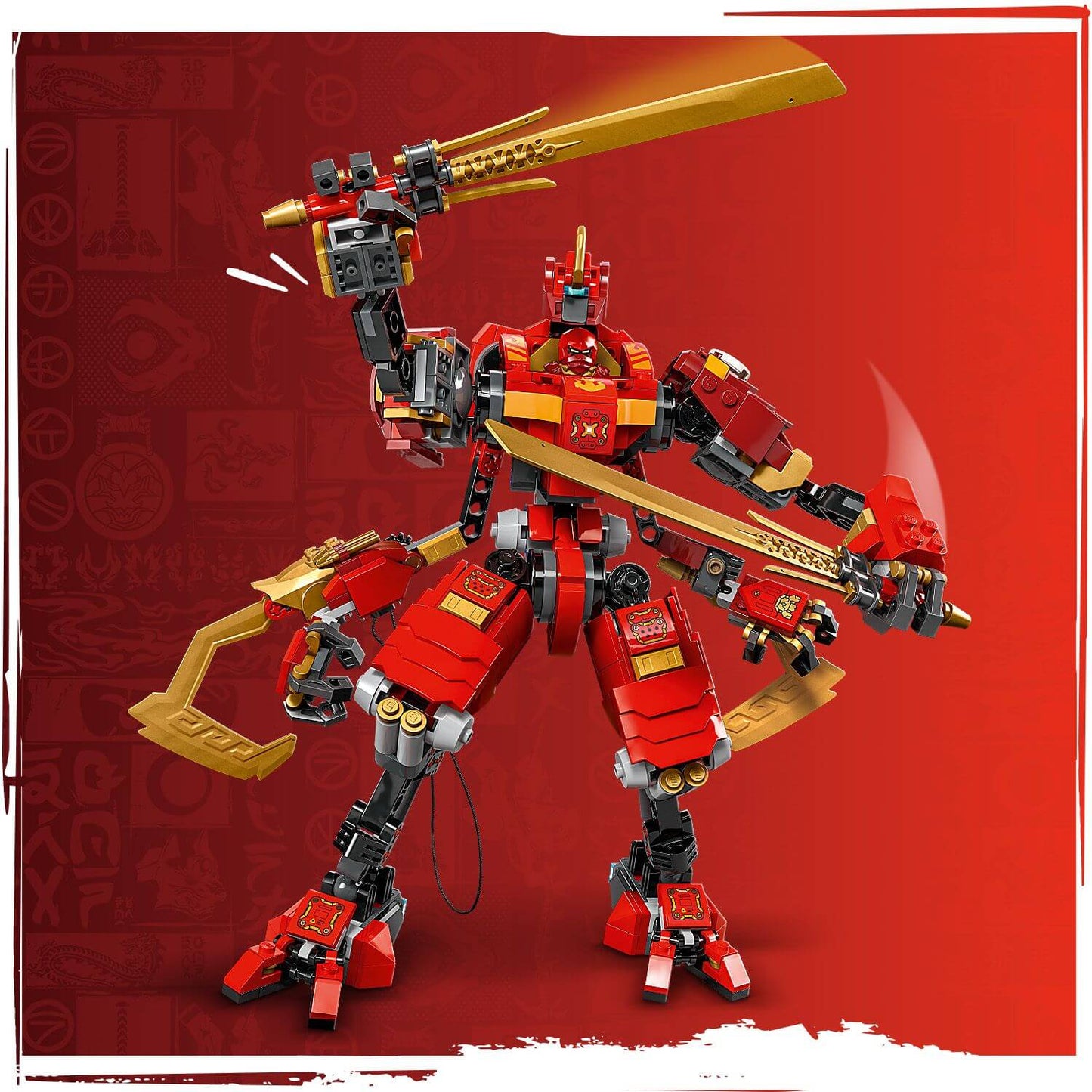 Lego Ninjago 71812 Kai's Ninja Climber Mech Playset for Ages 9 and Up - Glamorous Boutique
