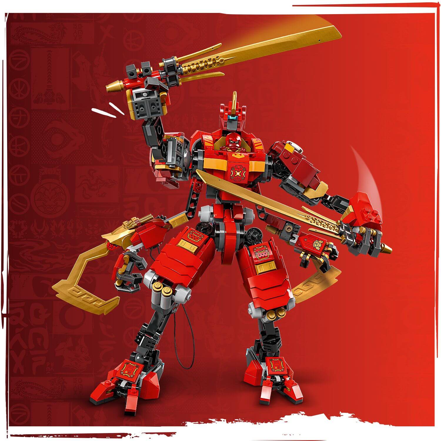 Lego Ninjago 71812 Kai's Ninja Climber Mech Playset for Ages 9 and Up - Glamorous Boutique