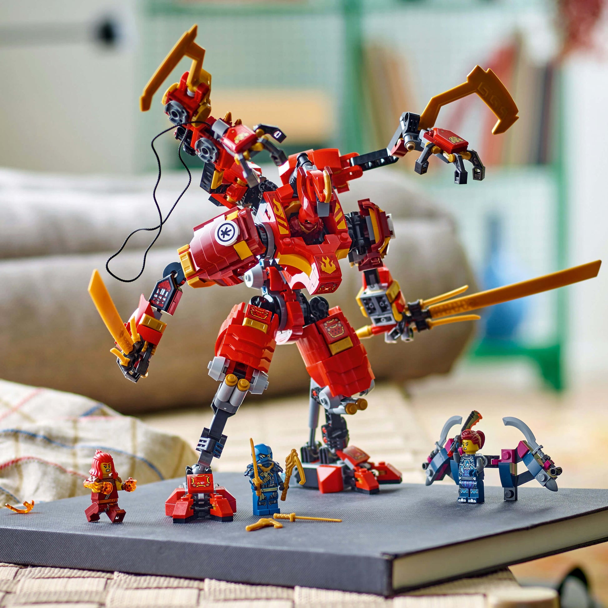 Lego Ninjago 71812 Kai's Ninja Climber Mech Playset for Ages 9 and Up - Glamorous Boutique