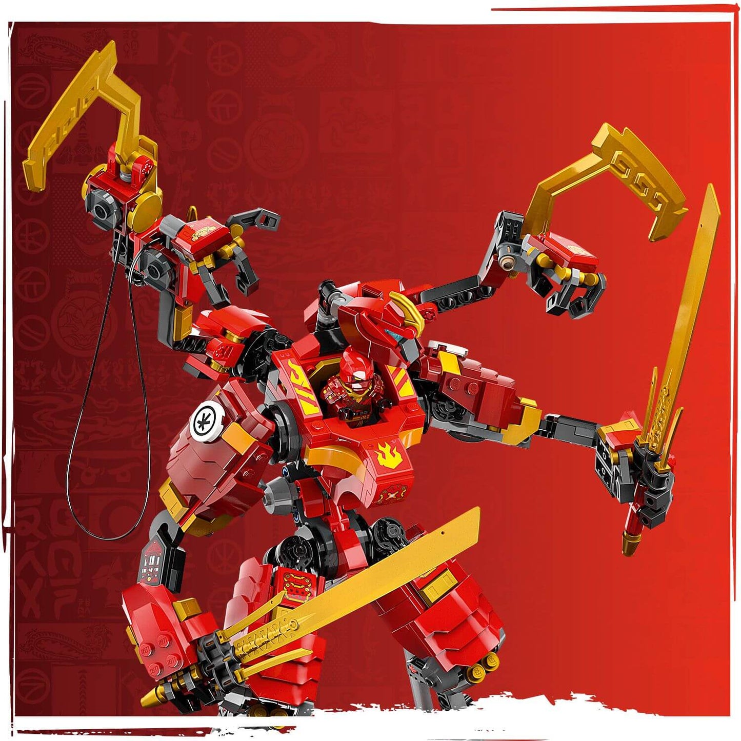 Lego Ninjago 71812 Kai's Ninja Climber Mech Playset for Ages 9 and Up - Glamorous Boutique