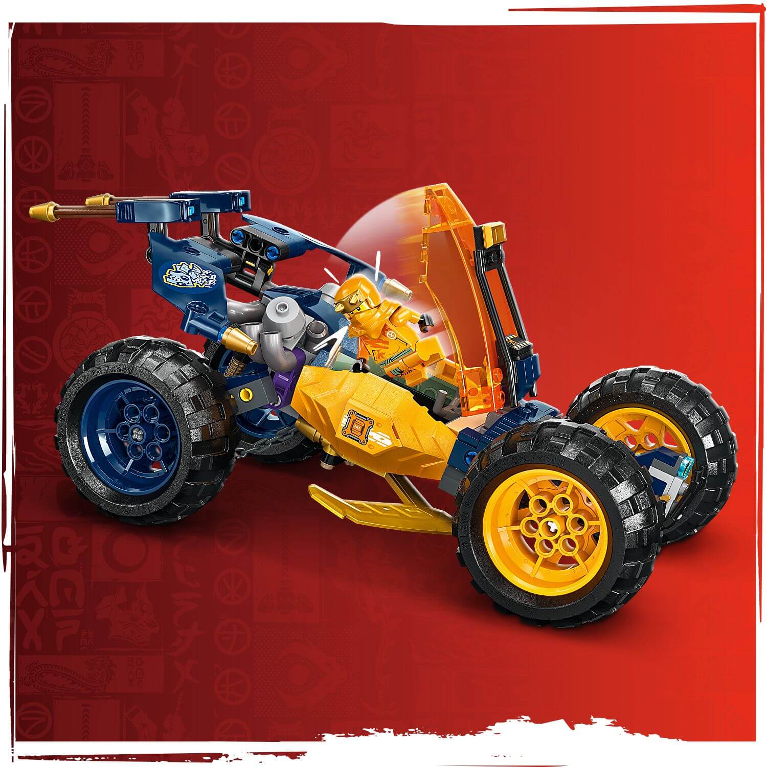 Lego Ninjago 71811 Arin's Ninja Off-Road Buggy Car for Ages 7 and Up - Glamorous Boutique