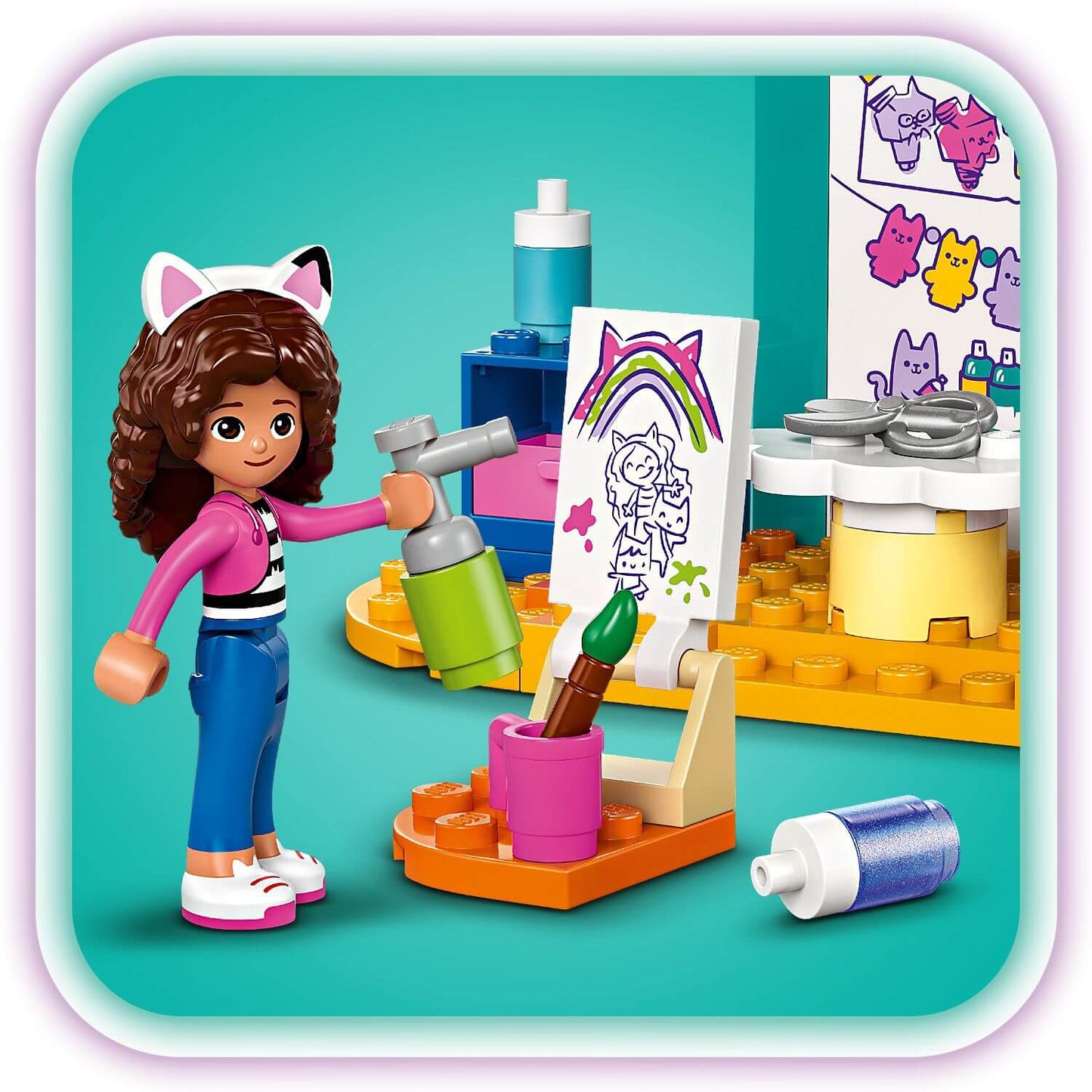 Lego Gabby's Dollhouse 10795 Crafting with Baby Box for Ages 4 and Up - Glamorous Boutique