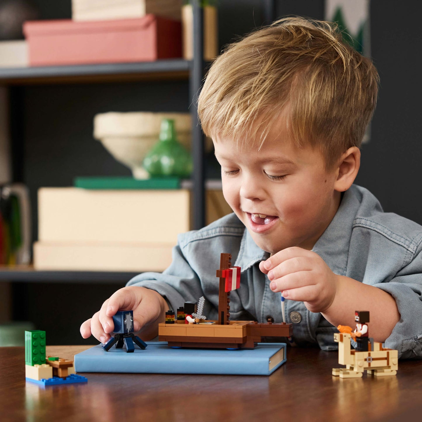 Lego Minecraft 21259 The Pirate Ship Voyage Toy Playset for Ages 8+ - Glamorous Boutique