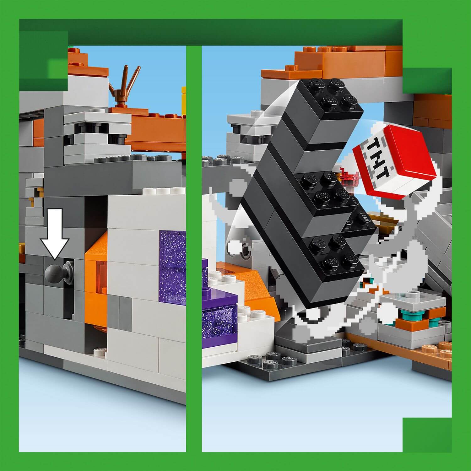 Lego Minecraft 21263 The Badlands Mineshaft Plasyet for Ages 8 and Up - Glamorous Boutique