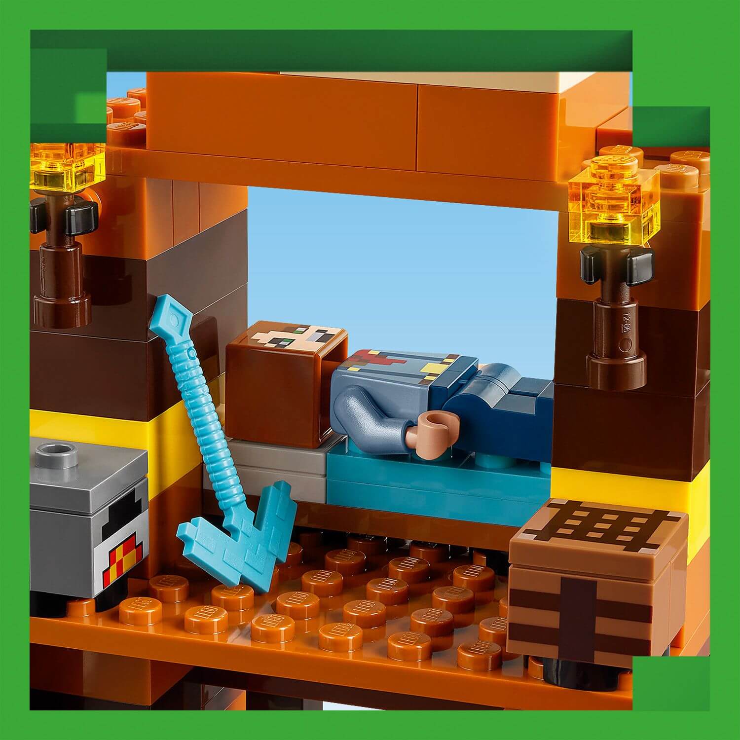 Lego Minecraft 21263 The Badlands Mineshaft Plasyet for Ages 8 and Up - Glamorous Boutique
