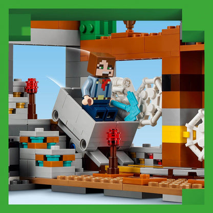 Lego Minecraft 21263 The Badlands Mineshaft Plasyet for Ages 8 and Up - Glamorous Boutique