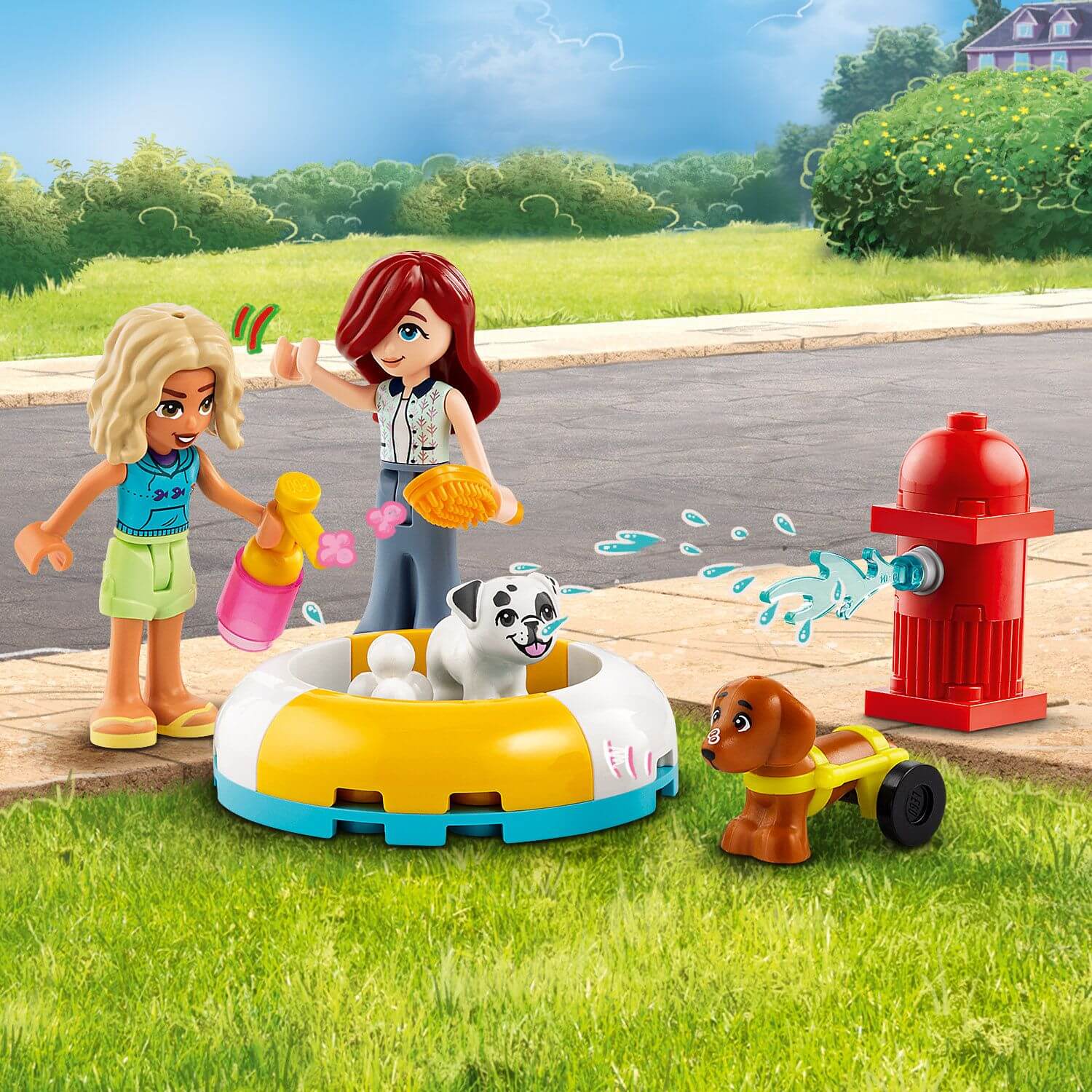 Lego Friends 42635 Dog-Grooming Car Buildable Playset for Ages 4 & Up - Glamorous Boutique