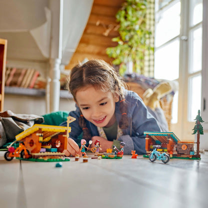 Lego Friends 42624 Adventure Camp Cosy Cabins Playset for Ages 7 & Up - Glamorous Boutique