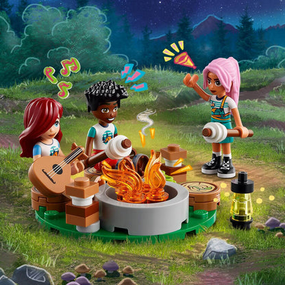 Lego Friends 42624 Adventure Camp Cosy Cabins Playset for Ages 7 & Up - Glamorous Boutique
