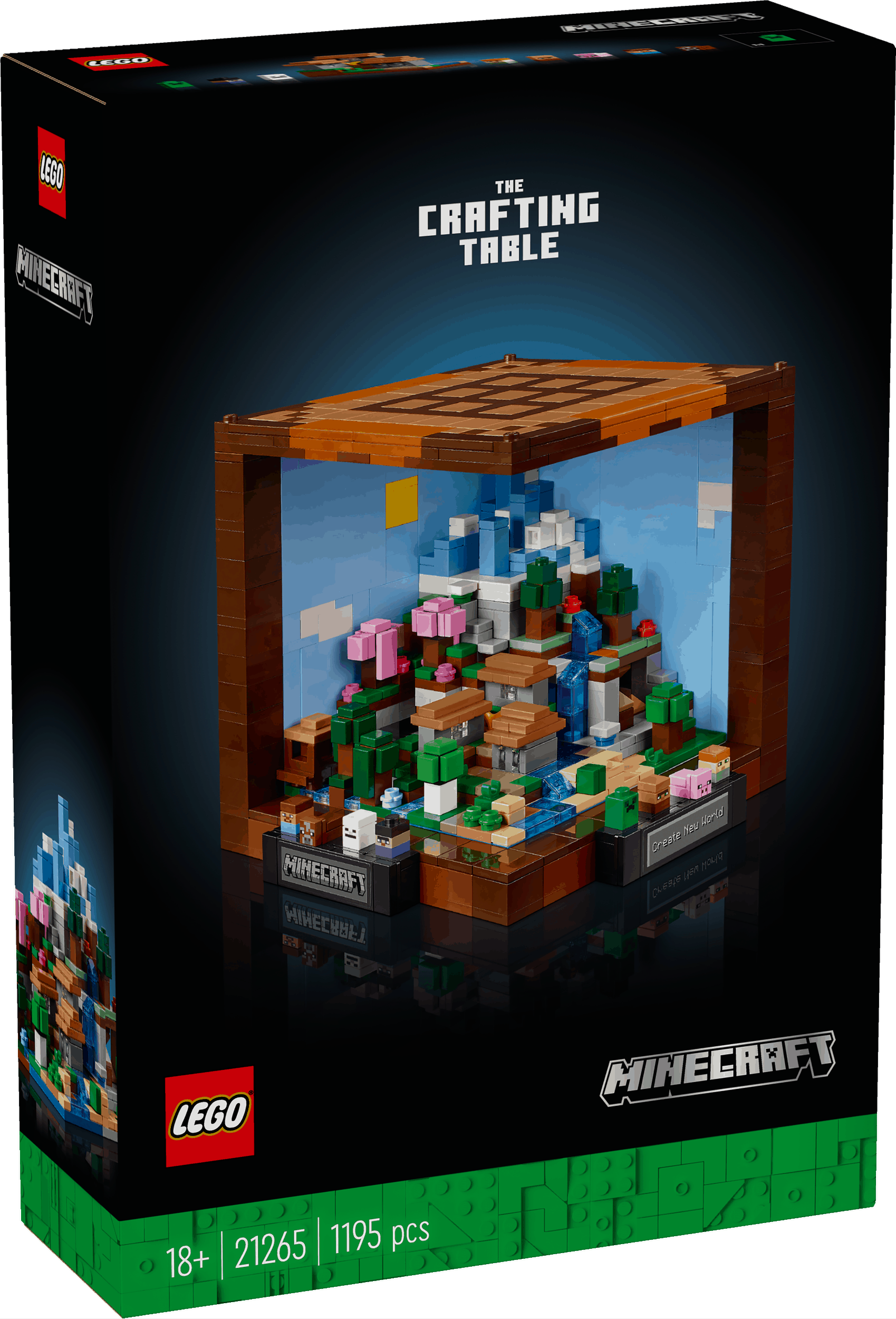 Lego Minecraft 21265 The Crafting Table Model for Adults Age 18 and Up - Glamorous Boutique