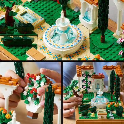 Lego Icons 10359 Fountain Garden Building Set for Adults Ages 18 & Up - Glamorous Boutique