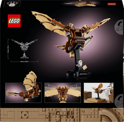 Lego Icons 10363 Leonardo da Vinci's Flying Machine for Adults Age 18+ - Glamorous Boutique