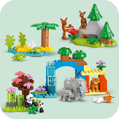 Lego Duplo 10446 3 in 1 Wild Animal Families for Toddlers Ages 2 & Up - Glamorous Boutique