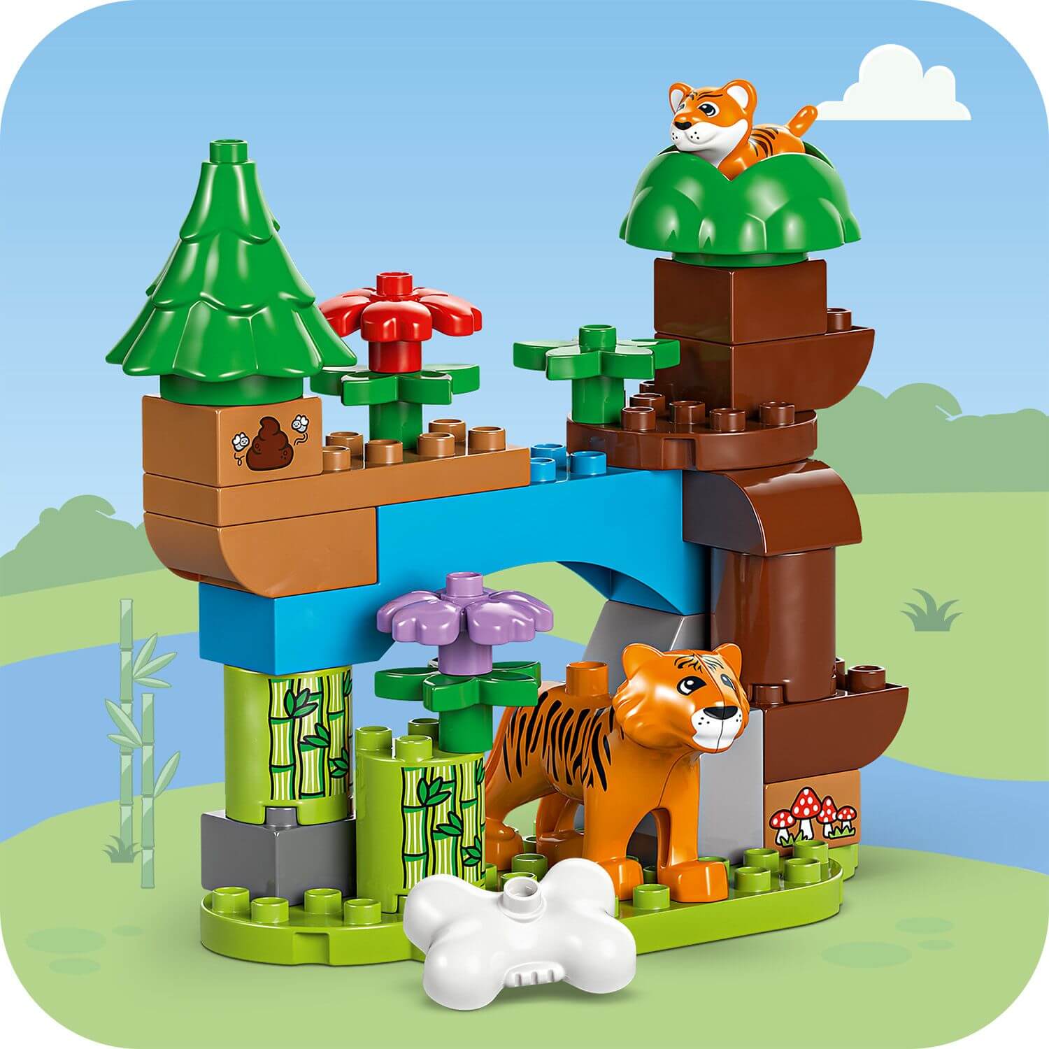 Lego Duplo 10446 3 in 1 Wild Animal Families for Toddlers Ages 2 & Up - Glamorous Boutique