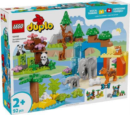 Lego Duplo 10446 3 in 1 Wild Animal Families for Toddlers Ages 2 & Up - Glamorous Boutique