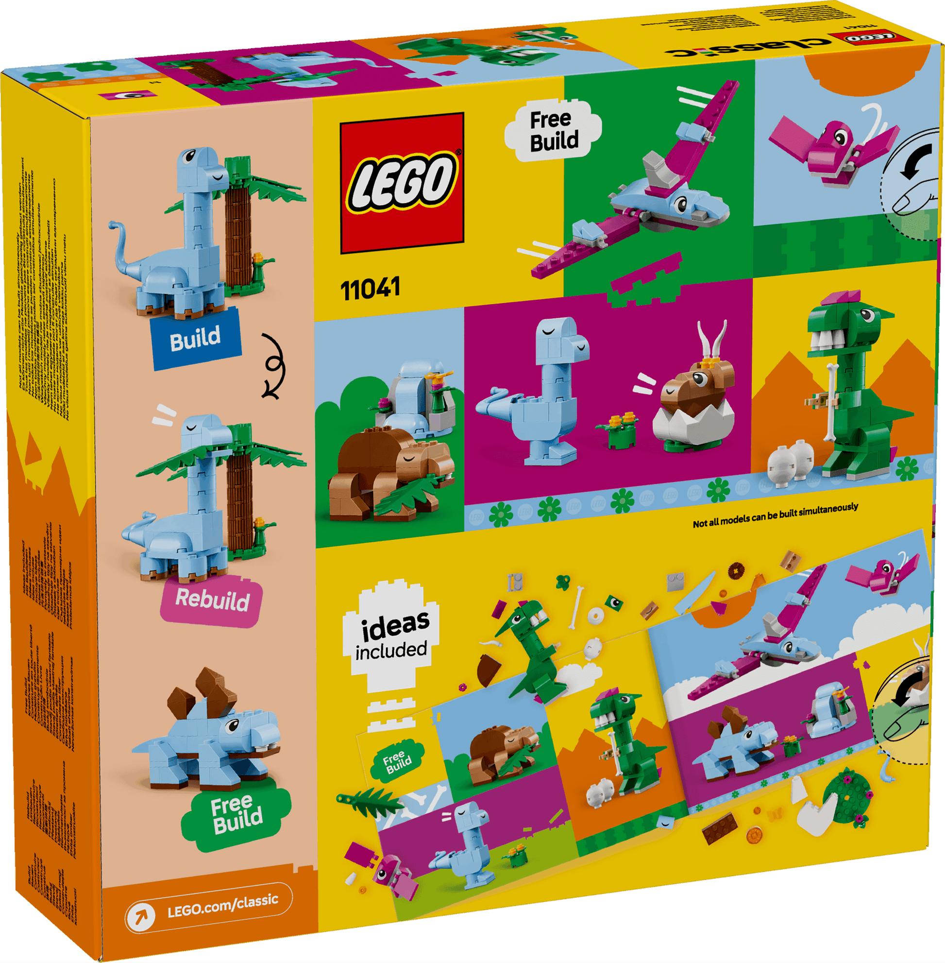 Lego Classic 11041 Creative Dinosaurs Toy Playset for Ages 5 and Up - Glamorous Boutique