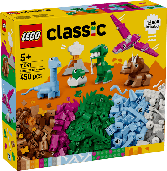 Lego Classic 11041 Creative Dinosaurs Toy Playset for Ages 5 and Up - Glamorous Boutique