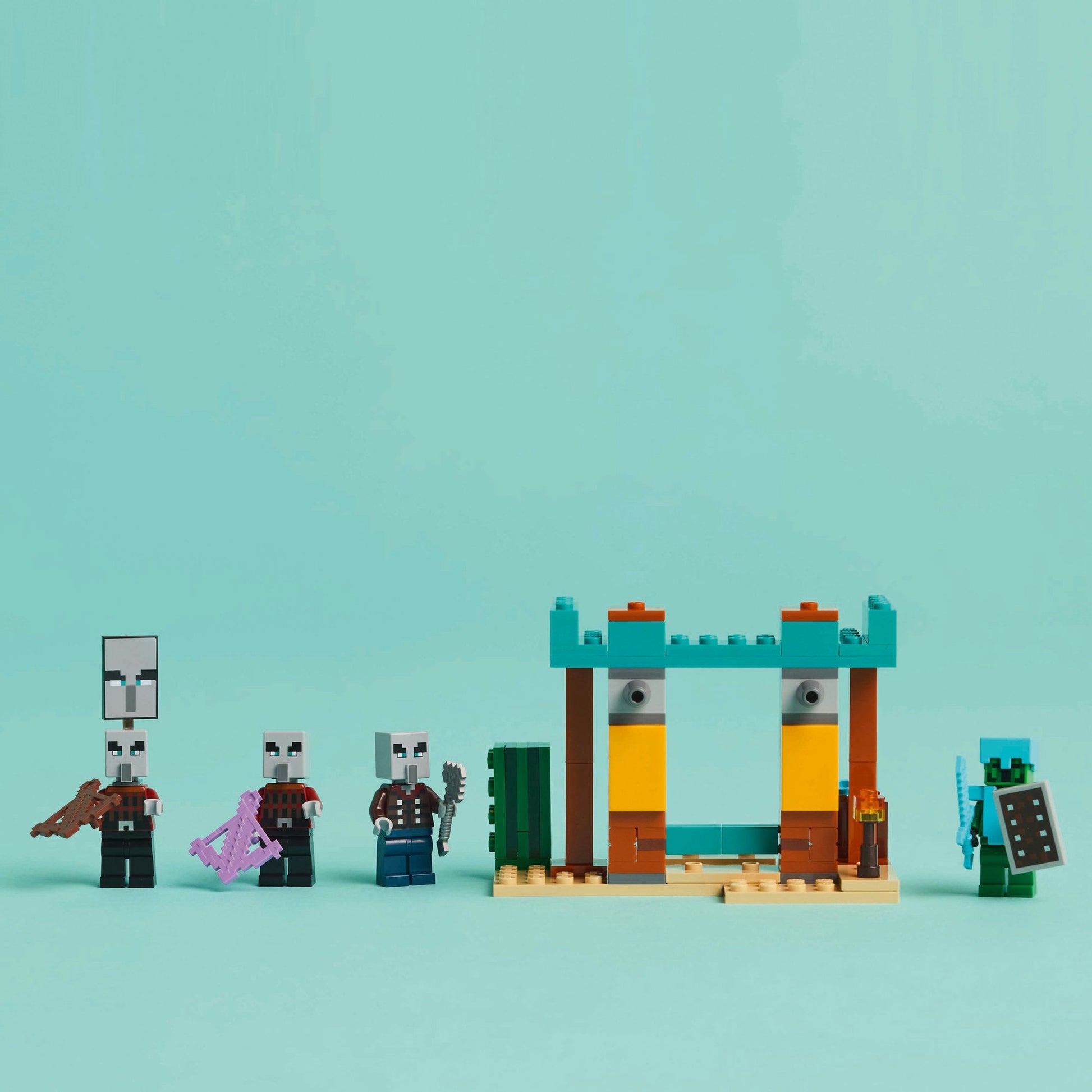 Lego Minecraft 21267 The Illager Desert Patrol Playset for Ages 7 & Up - Glamorous Boutique