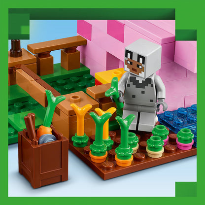 Lego Minecraft 21268 The Baby Pig House Toy Playset for Ages 7 and Up - Glamorous Boutique