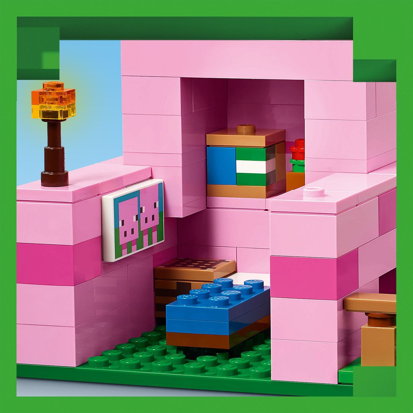 Lego Minecraft 21268 The Baby Pig House Toy Playset for Ages 7 and Up - Glamorous Boutique