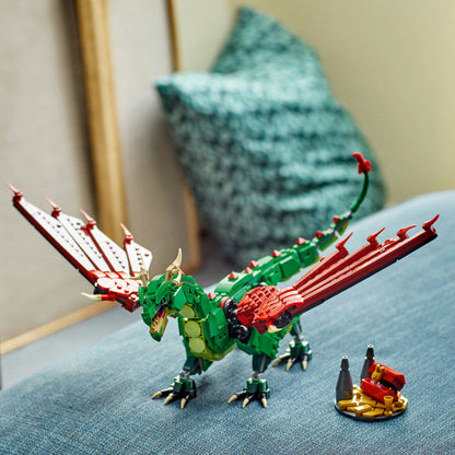 Lego Creator 3 in 1 31161 Medieval Dragon Toy Playset for Ages 9 & Up - Glamorous Boutique