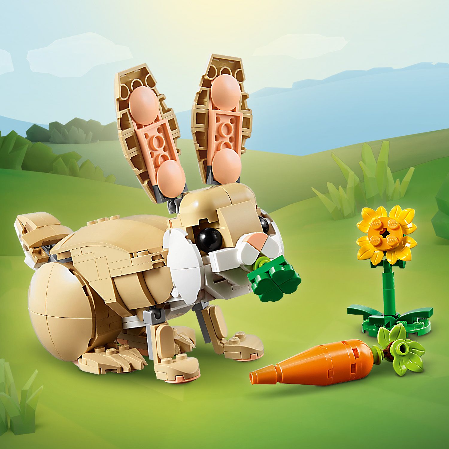 Lego Creator 3 in 1 31162 Cute Bunny Rebuildable Toy for Ages 8 and Up - Glamorous Boutique