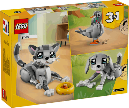 Lego Creator 3 in 1 31163 Playful Cat Rebuildable Toy for Ages 8 & Up - Glamorous Boutique