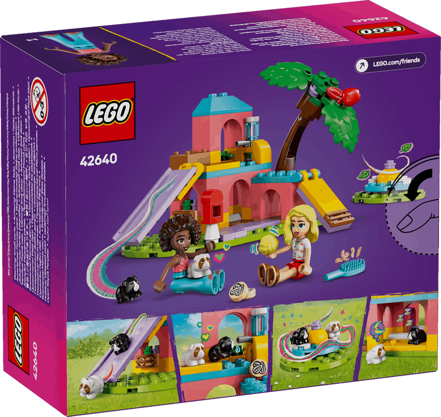 Lego Friends 42640 Guinea Pig Playground Toy Playset for Ages 5 and Up - Glamorous Boutique
