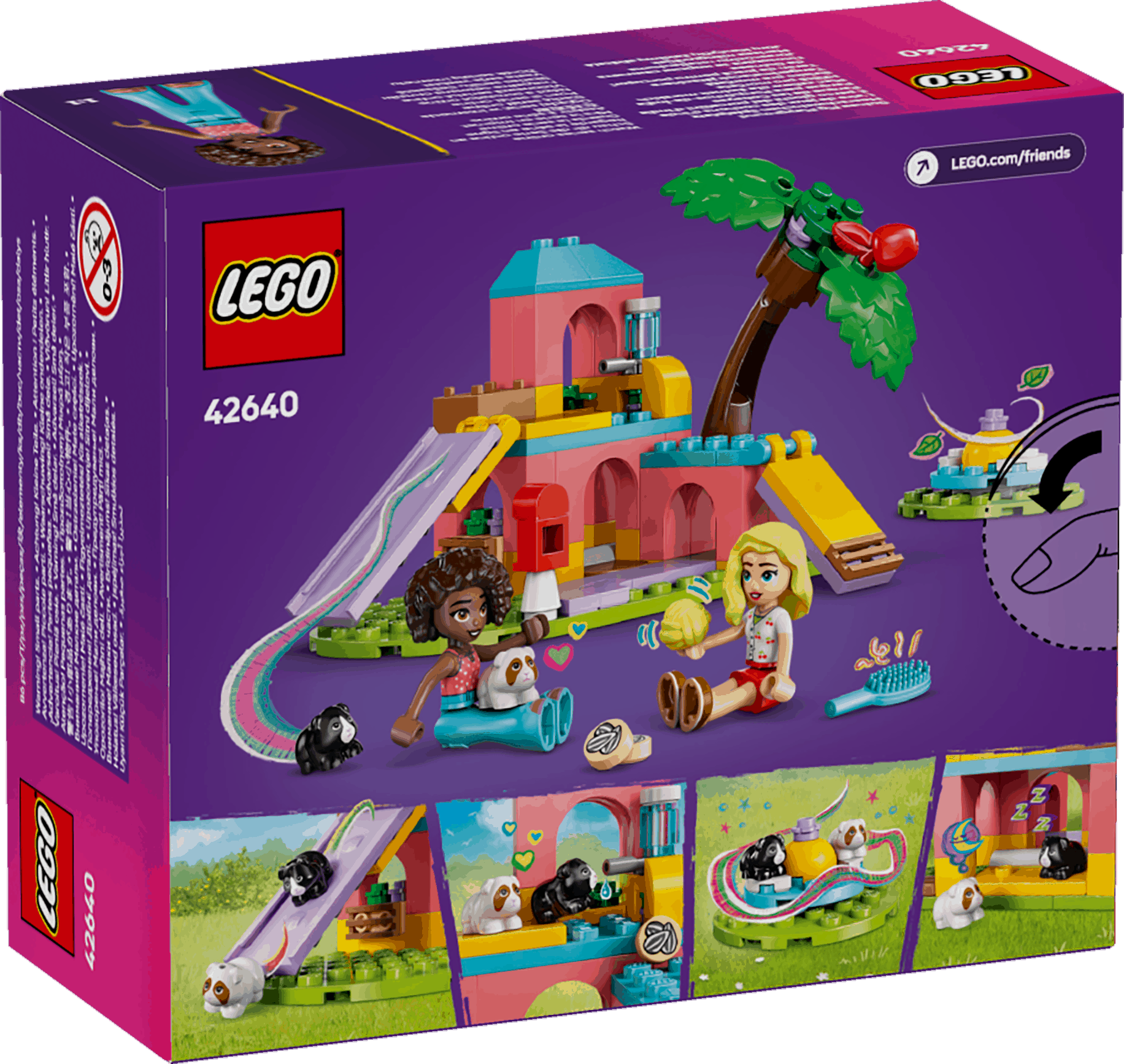 Lego Friends 42640 Guinea Pig Playground Toy Playset for Ages 5 and Up - Glamorous Boutique