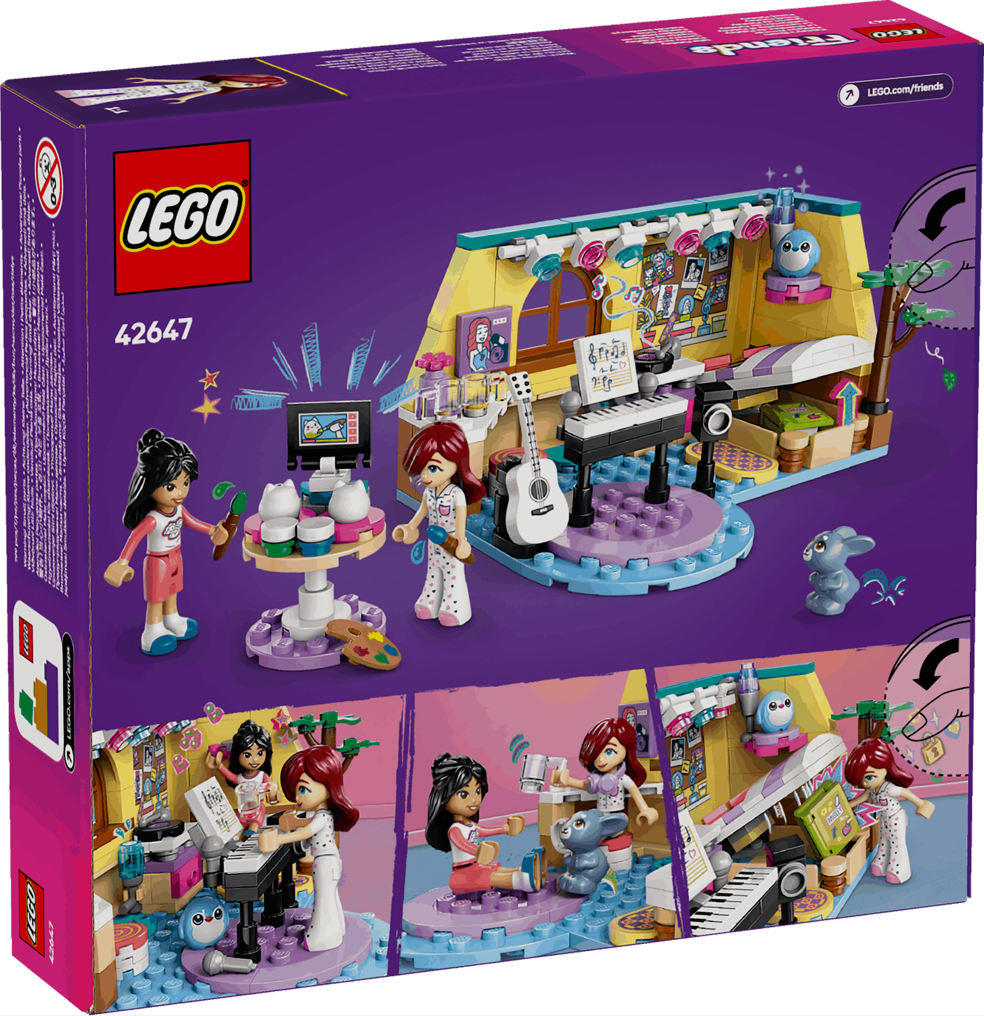 Lego Friends 42647 Paisley's Room Buildable Playset for Ages 6 and Up - Glamorous Boutique