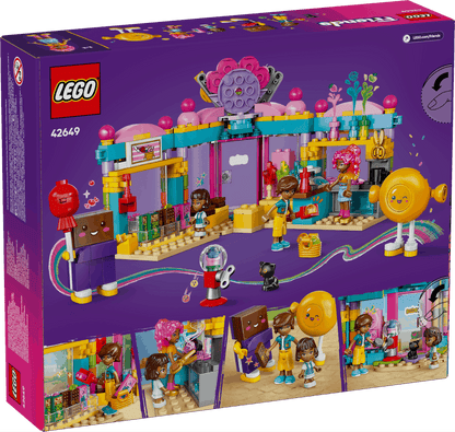Lego Friends 42649 Heartlake City Candy Store Playset for Ages 6 & Up - Glamorous Boutique