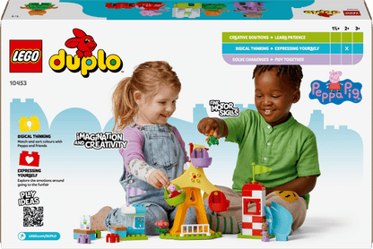 Lego Duplo 10453 Peppa Pig Funfair Playset for Toddlers Ages 2 and Up - Glamorous Boutique