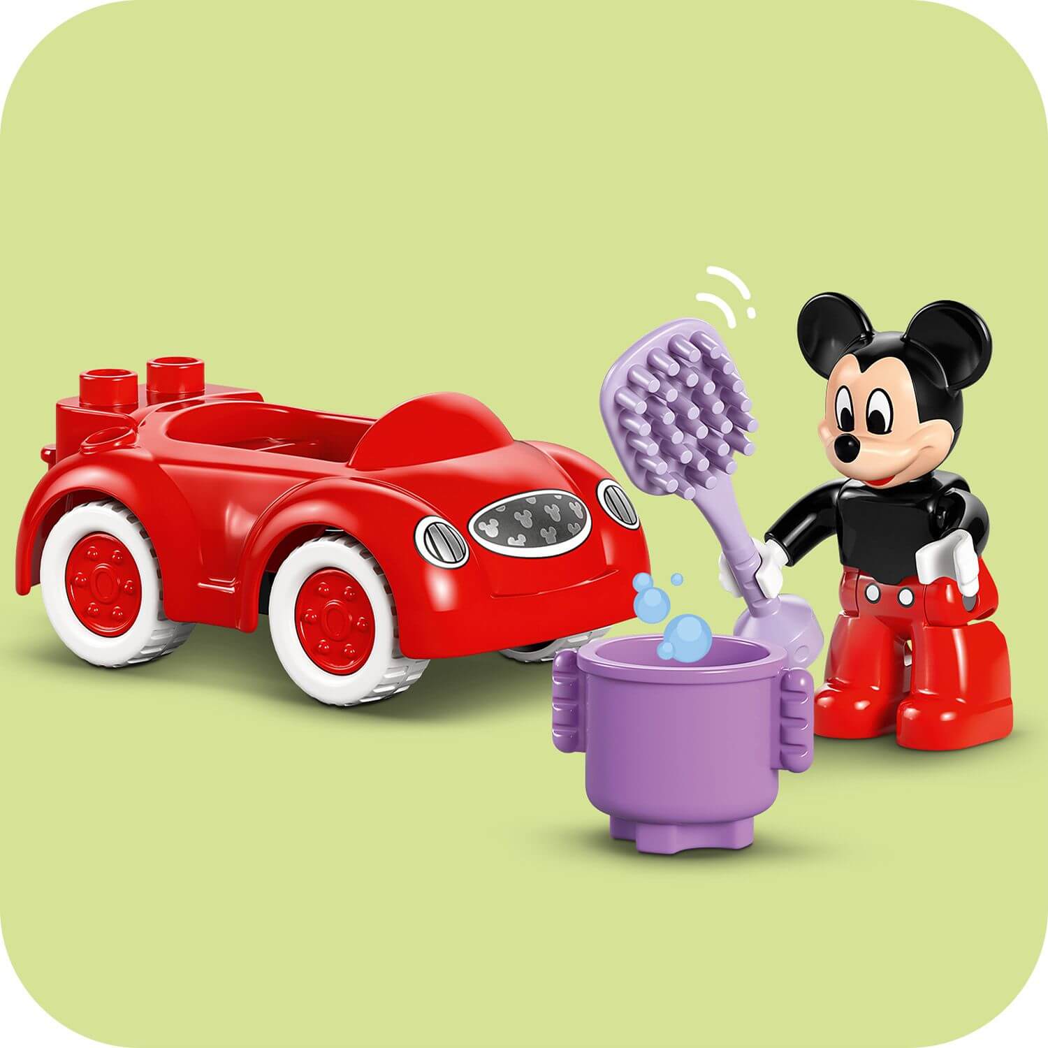 Lego Duplo Disney 10454 Mickey Mouse Clubhouse & Car for Ages 2 and Up - Glamorous Boutique