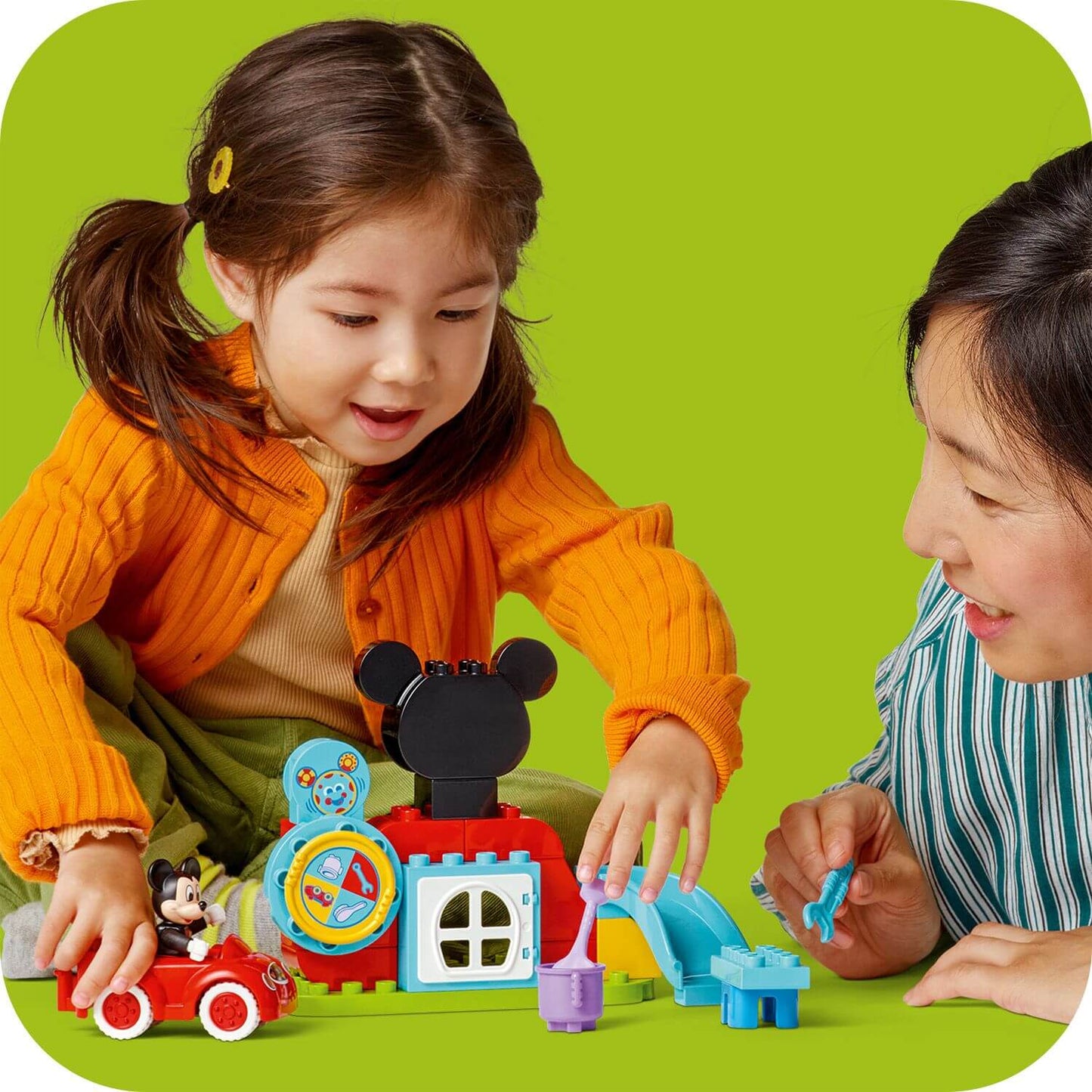 Lego Duplo Disney 10454 Mickey Mouse Clubhouse & Car for Ages 2 and Up - Glamorous Boutique