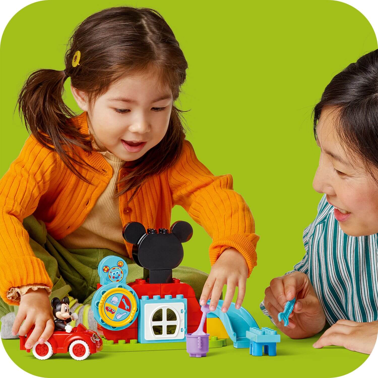 Lego Duplo Disney 10454 Mickey Mouse Clubhouse & Car for Ages 2 and Up - Glamorous Boutique