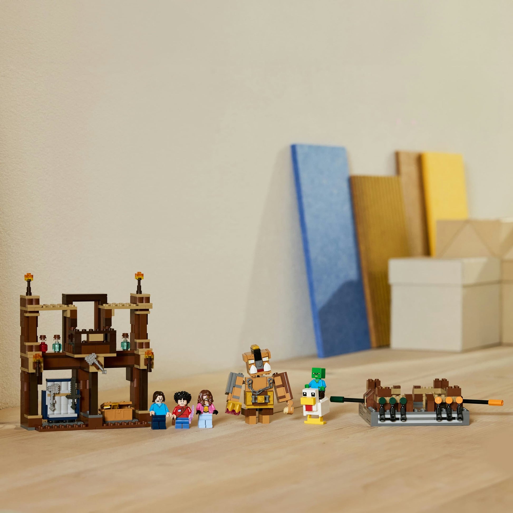 Lego Minecraft Movie 21272 Woodland Mansion Fighting Ring for Ages 10+ - Glamorous Boutique