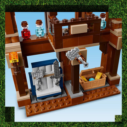 Lego Minecraft Movie 21272 Woodland Mansion Fighting Ring for Ages 10+ - Glamorous Boutique
